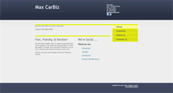 Desktop Screenshot of maxcarbiz.com